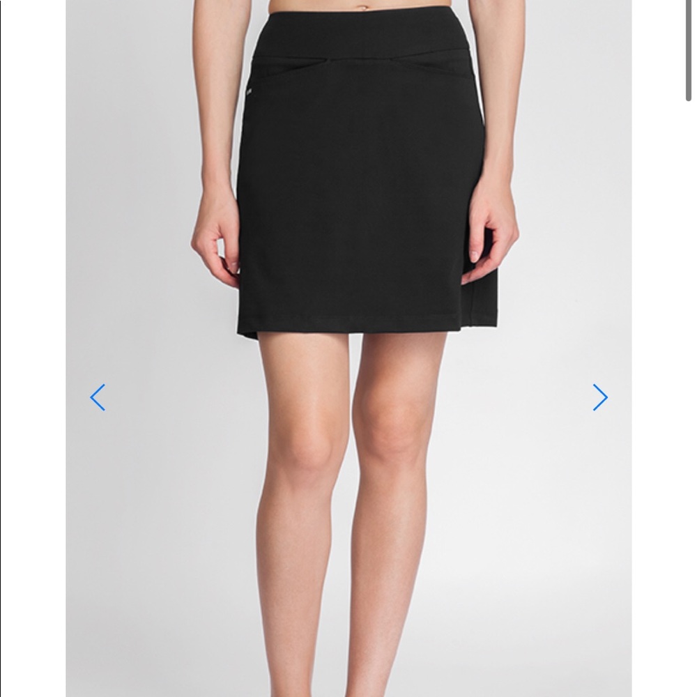 Heather Blue Golf Skort